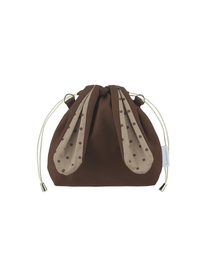 Isummerly（アイサマリー）の「Bunny bag - Brown dot（Bags）」