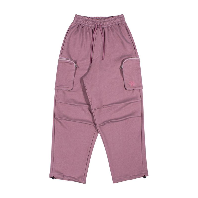  PIGMENT WASHING STRING CARGO PANTS [Pink, Blue]