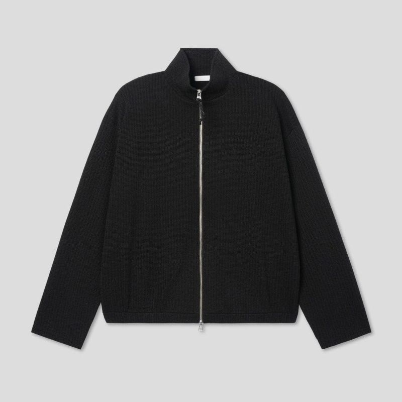 Junky Knitted Zip Up (3color)