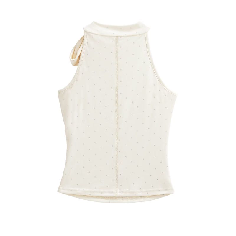 Maren Tie Neck Sleeveless Tee