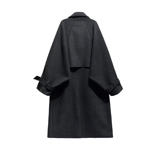 [LAN ARCHIVE] Louis Herringbone Trench Wool Coat