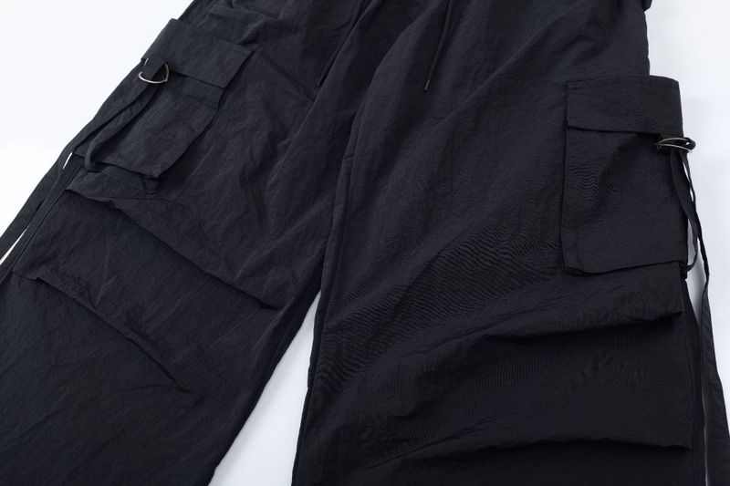 Dot Scarf Layered Cargo Pants 232502910