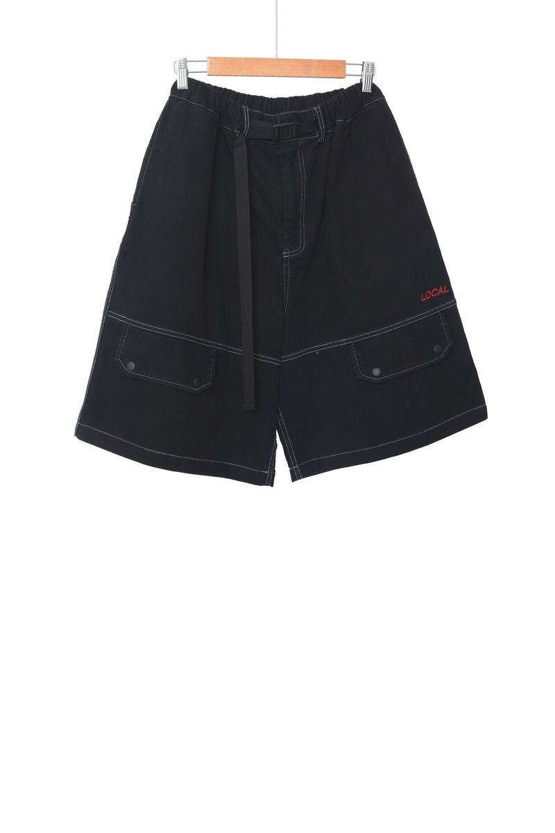 Stone Local Belt Bermuda Pants