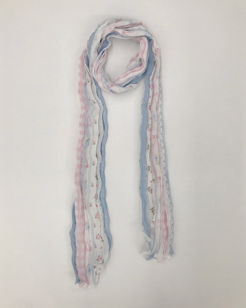 Fiore check muffler (2color)