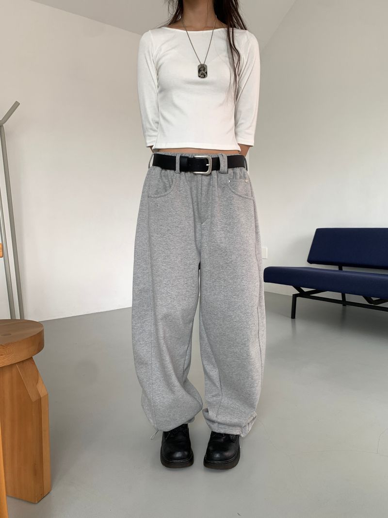 BELT LOOP SWEAT PANTS (2C)