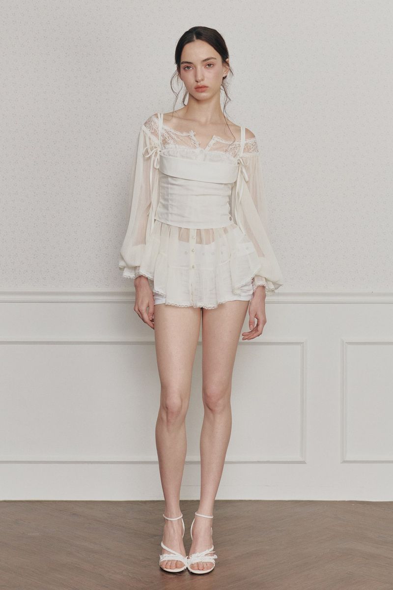 MOONRISE BLOUSE cream