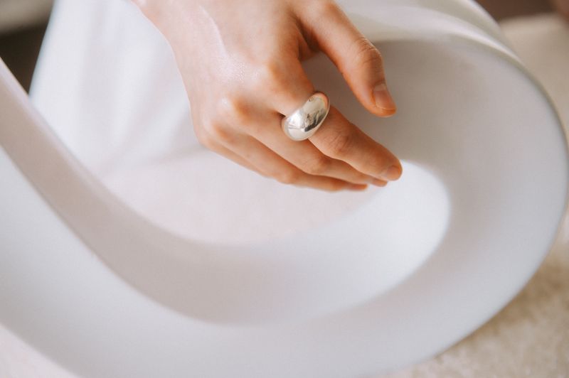 [MADE] Granma ring (bold/silver)