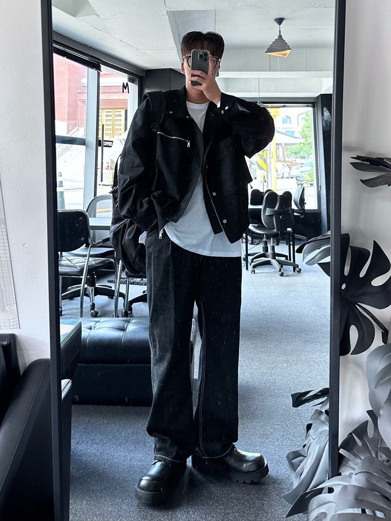 ninty percent two way zipper jacket