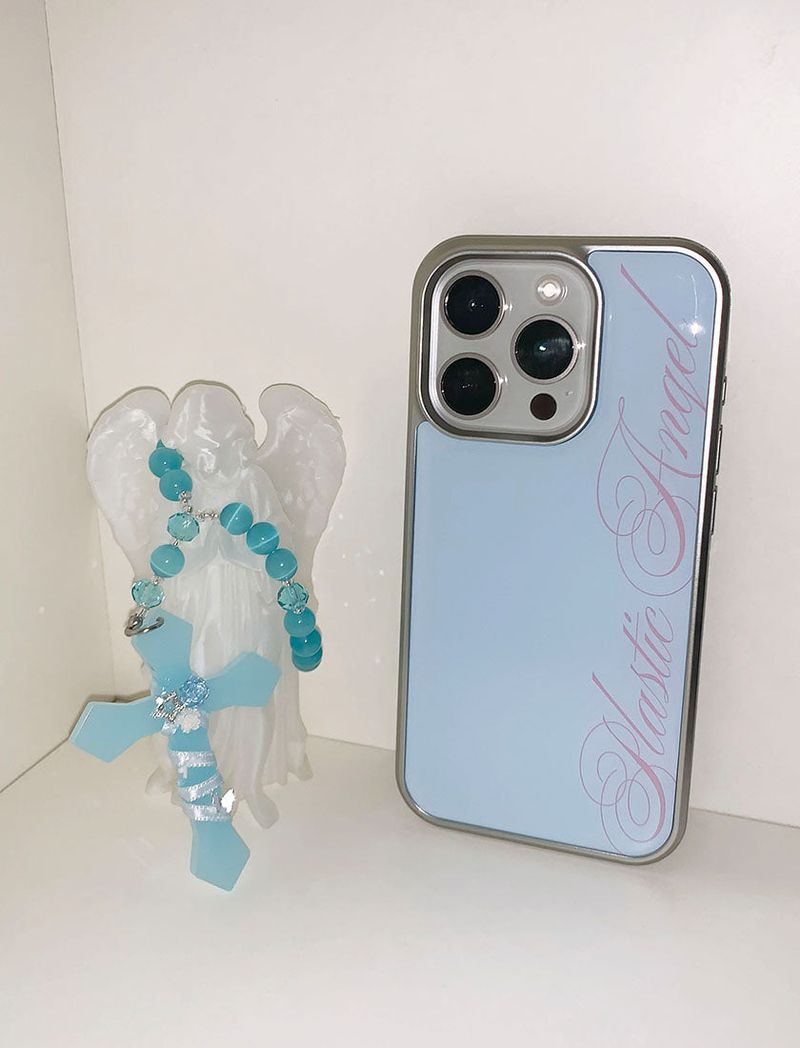 Hippy Complex（ヒッピーコンプレックス）の「【TPUケース】 プラスチックエンジェルケース_Blue（スマホグッズ/小物）」