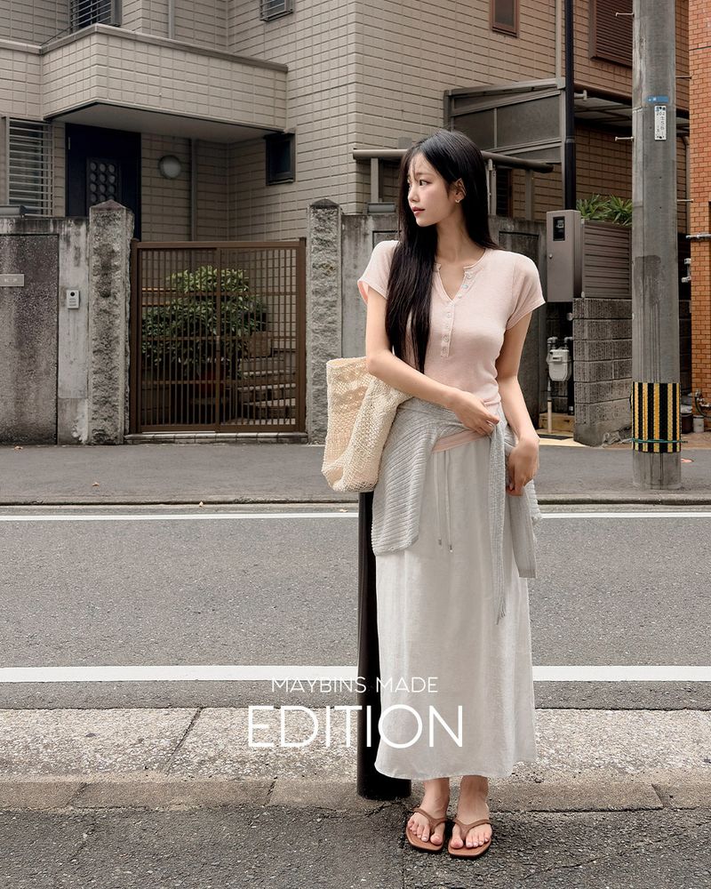 MADE. フォアリネンロングスカート