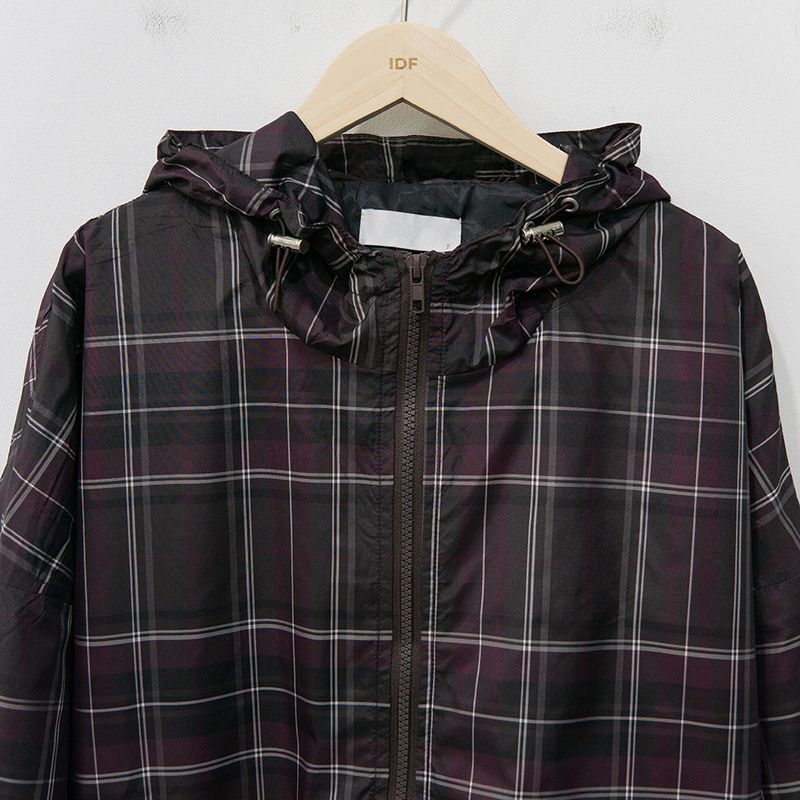 Step Check Hood Windbreaker