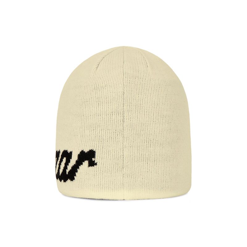 New Wave Varzar Jacquard Beanie Light Yellow