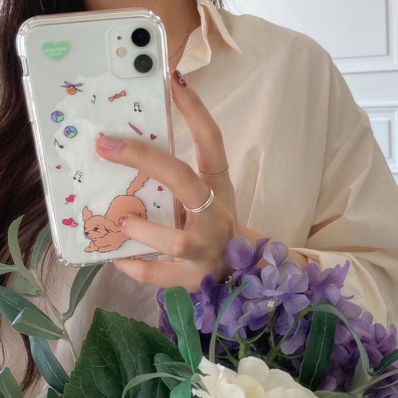 [MADE]Coco Puppy Jelly Hard Case