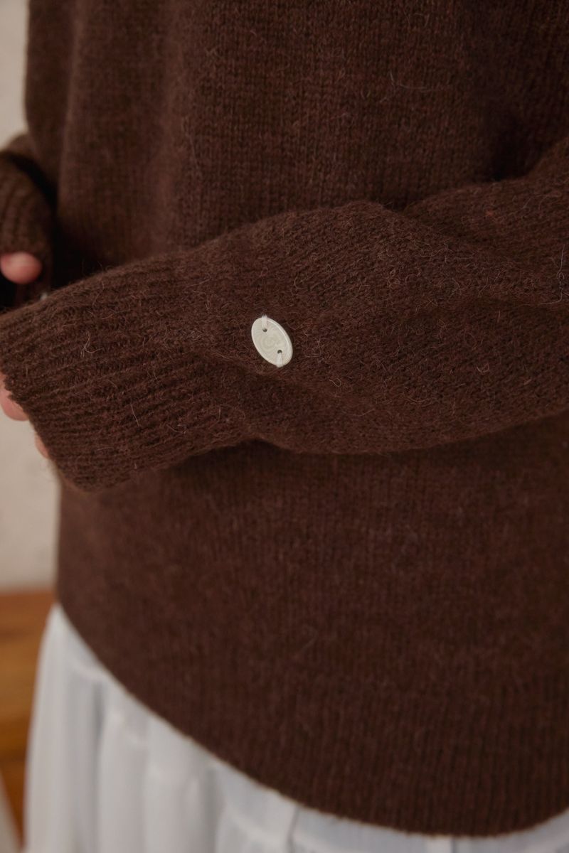 COZY SIMPLE LINE KNIT