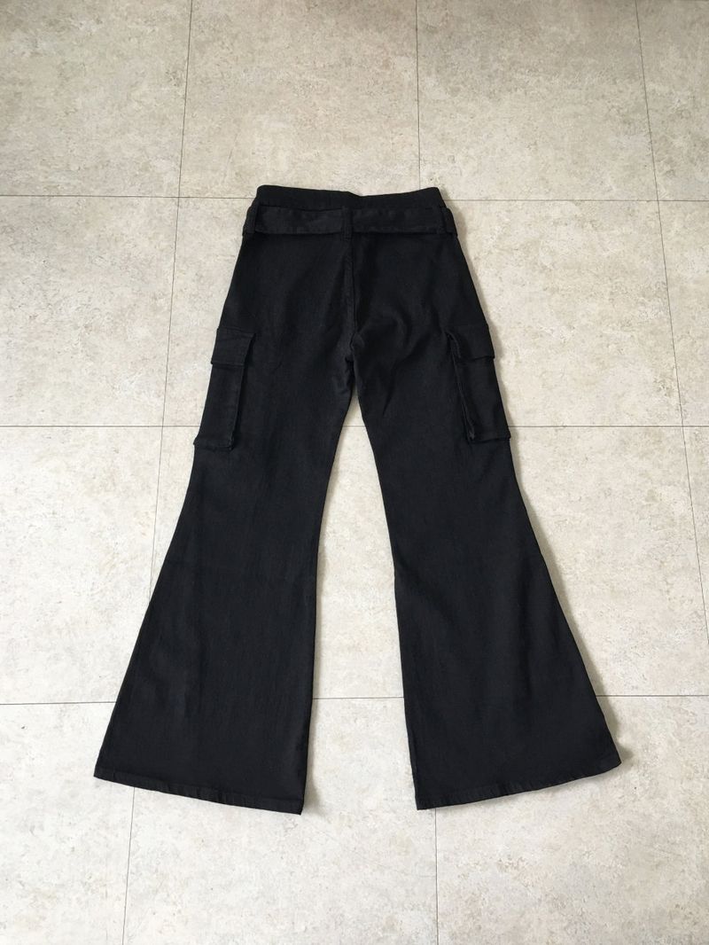 Rock chic belt bootcut pt