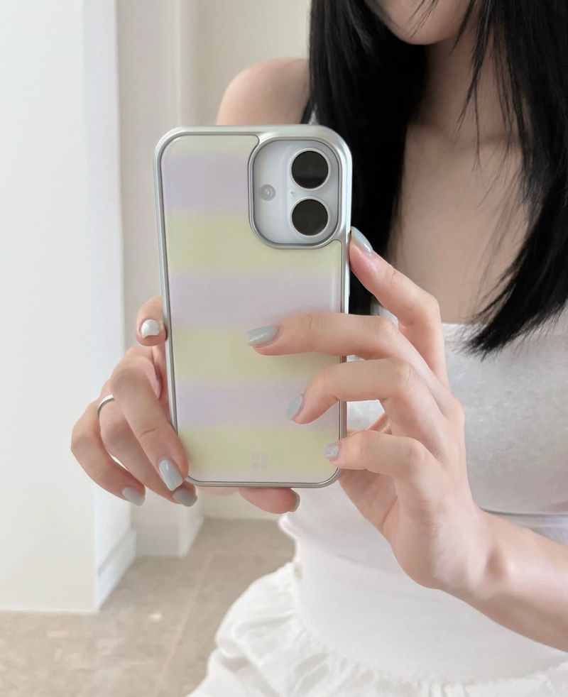 shop.nuee（ショップニュイ）の「pink lemon sherbet case （Smartphone Accessories）」