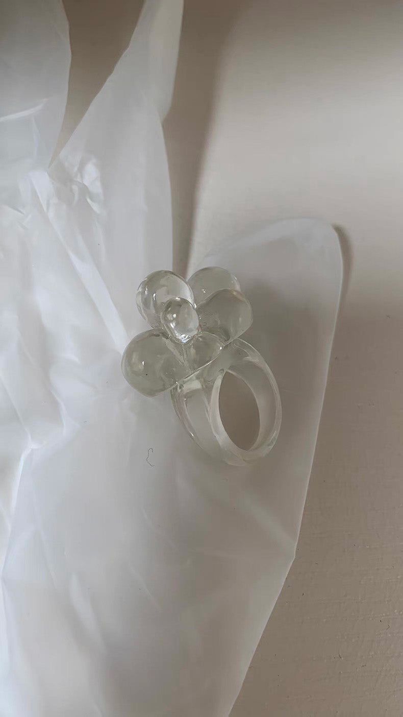 Water cloud bold ring