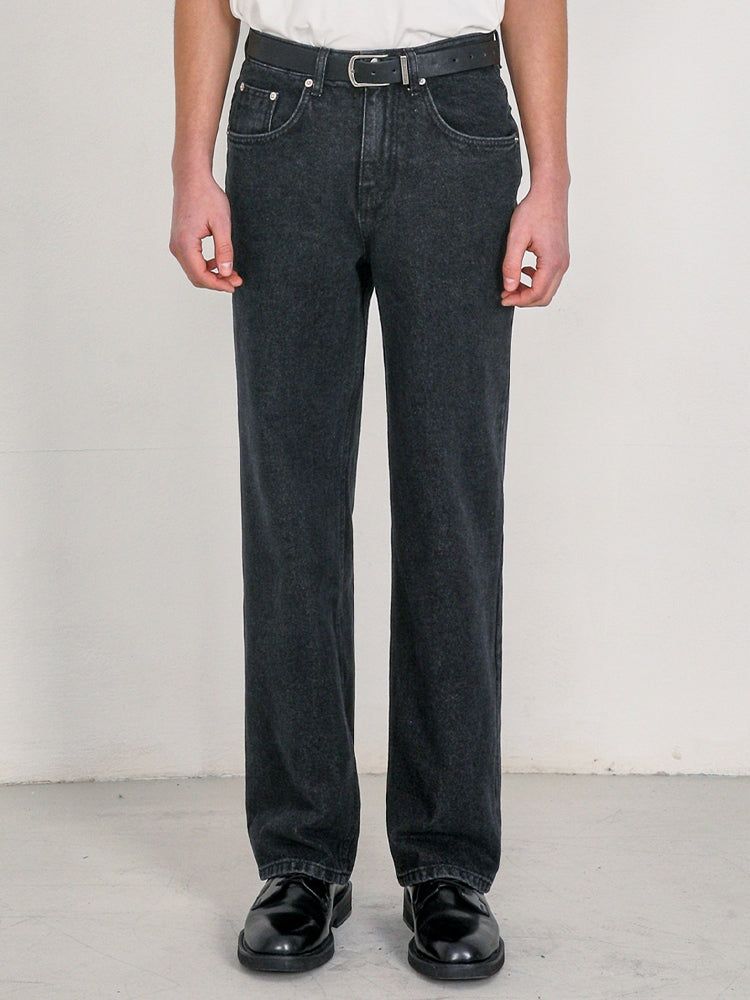 WAAR(ワル)の「M160 WIDE DENIM PANTS_BLACK(Pants)」