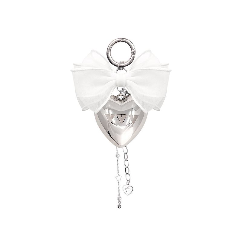 Logo Heart Ribbon Keyring