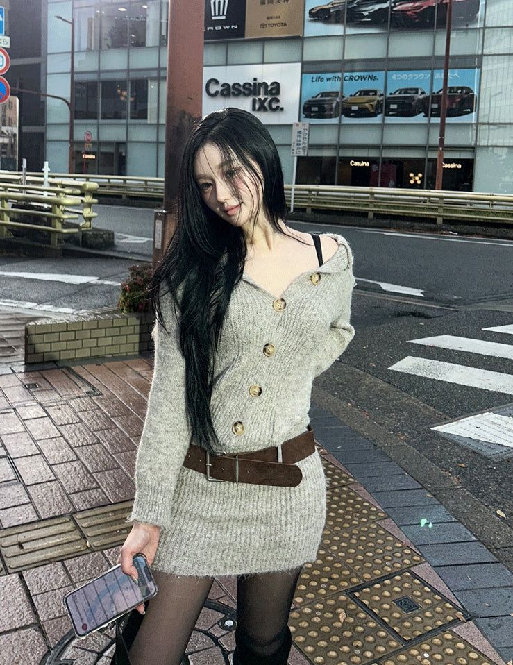 Soft Belt Knit ops