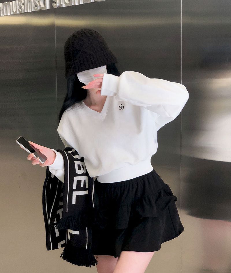 [3 colors/correcting body shape!] Winnie Golden Kang Can Underpants Mini Skirt