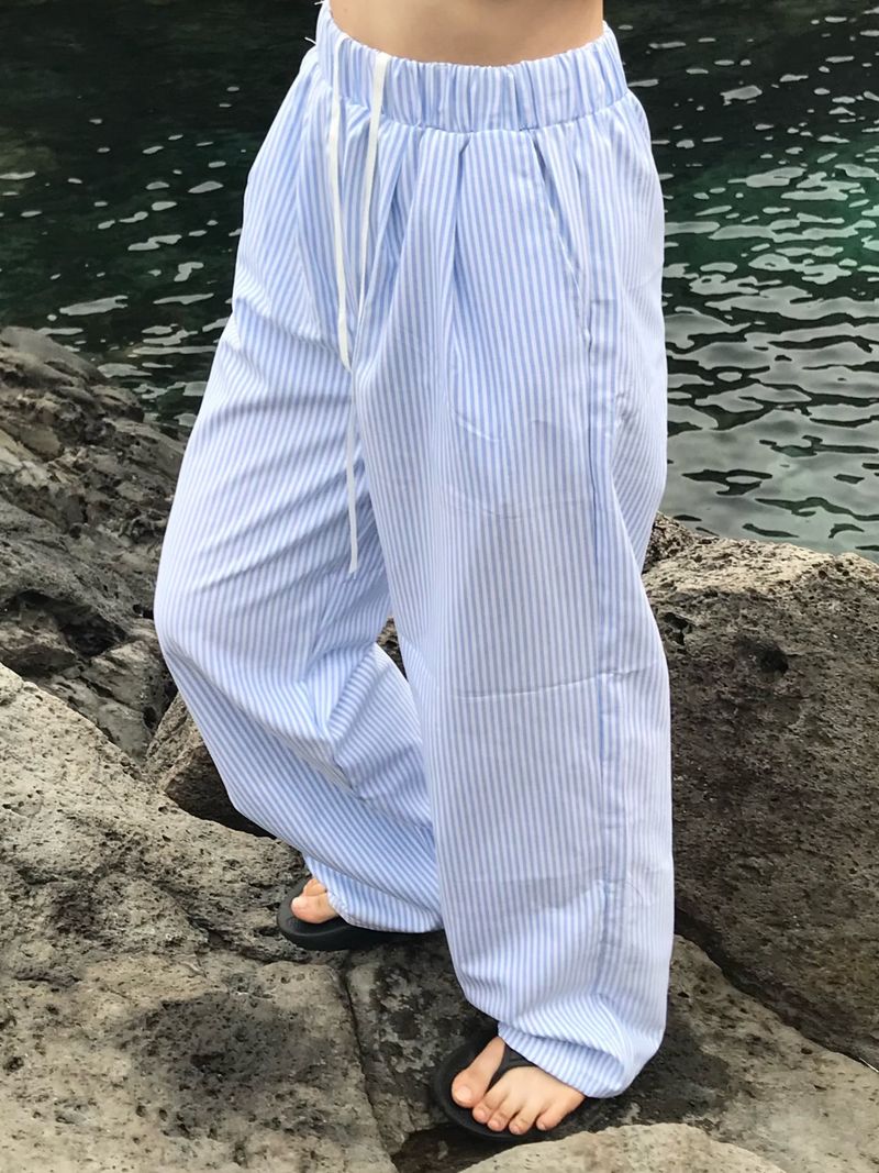 Arco iris（アルコイリス）の「Waterfall stripe pants（Pants）」