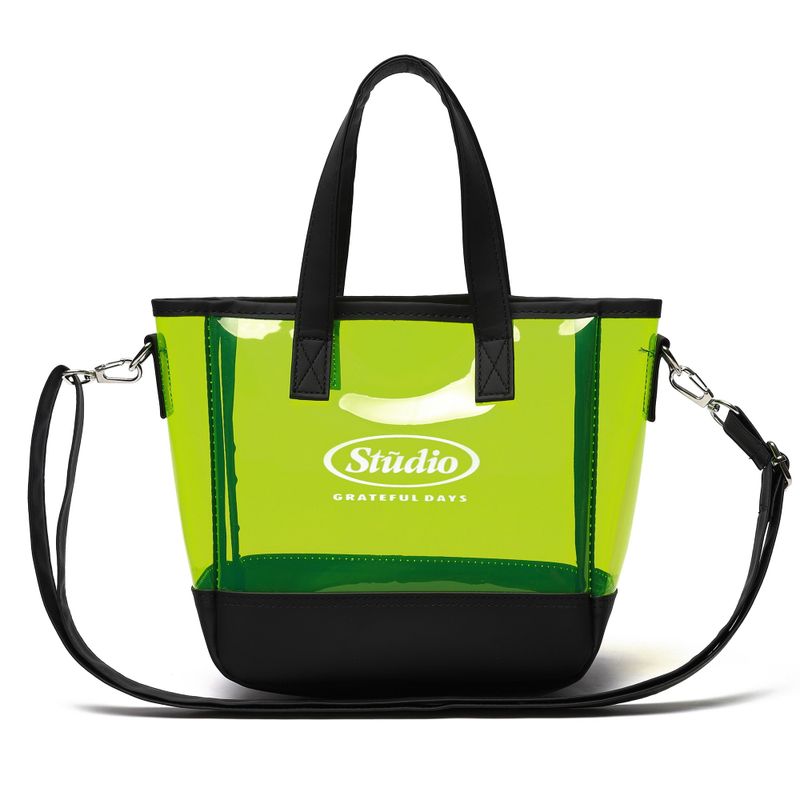 ODDSTUDIO X UNION OBJET PVC CIRCLE LOGO MINI CROSS BAG - 7COLOR