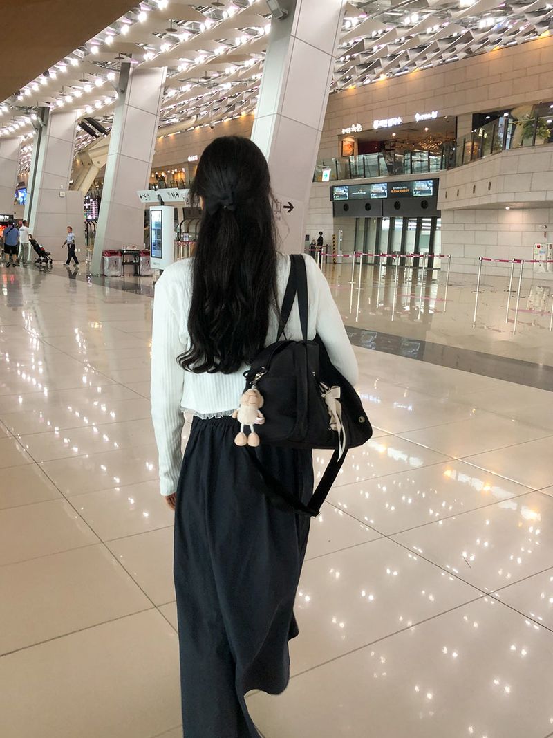 Daily ribbon gym bag_black
