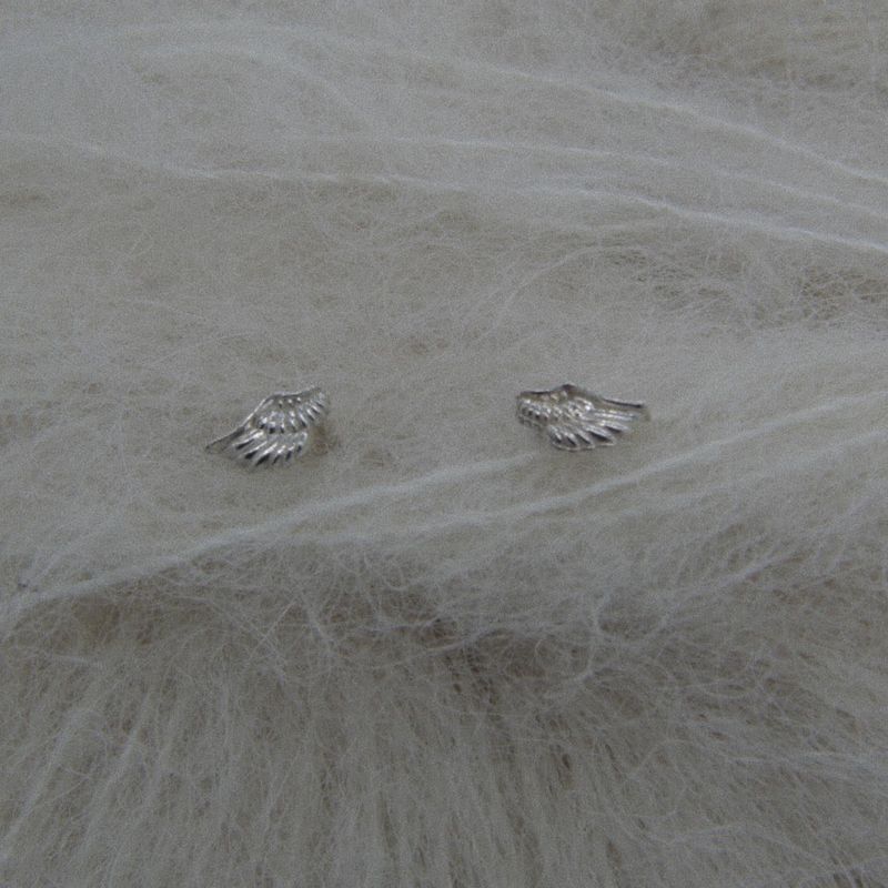 [CCNMADE] Silver Wing Earrings