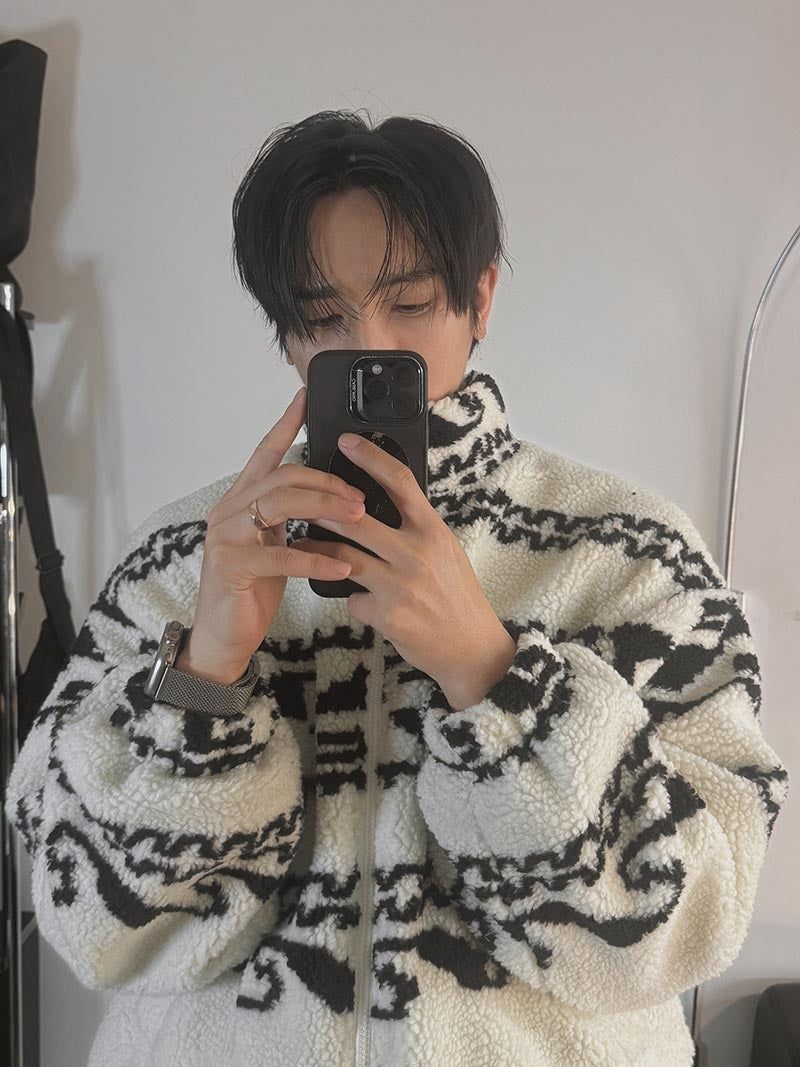 ASCLO Nordic Boa Fleece Jumper (2color)