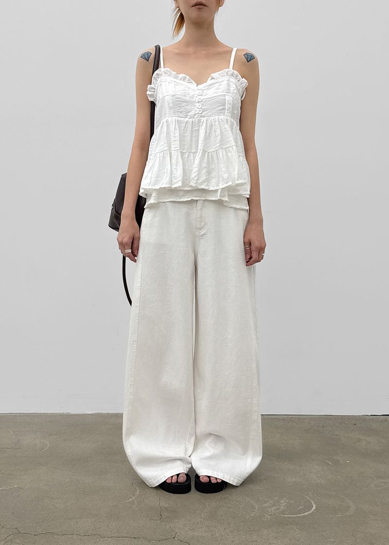 [MADE] Vuel Linen-Like Wide Pants