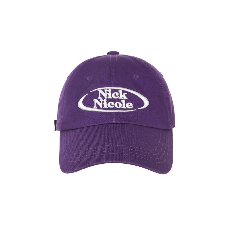 NICOLE SEOUL CIRCLE BALL CAP_BLACK
