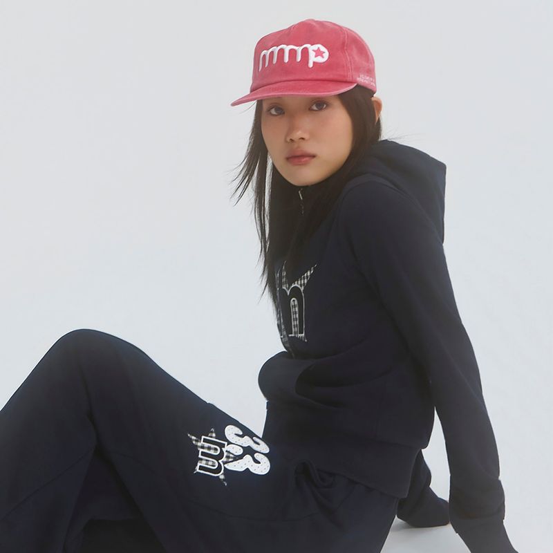 mnmp Star Logo Cap Washed Red