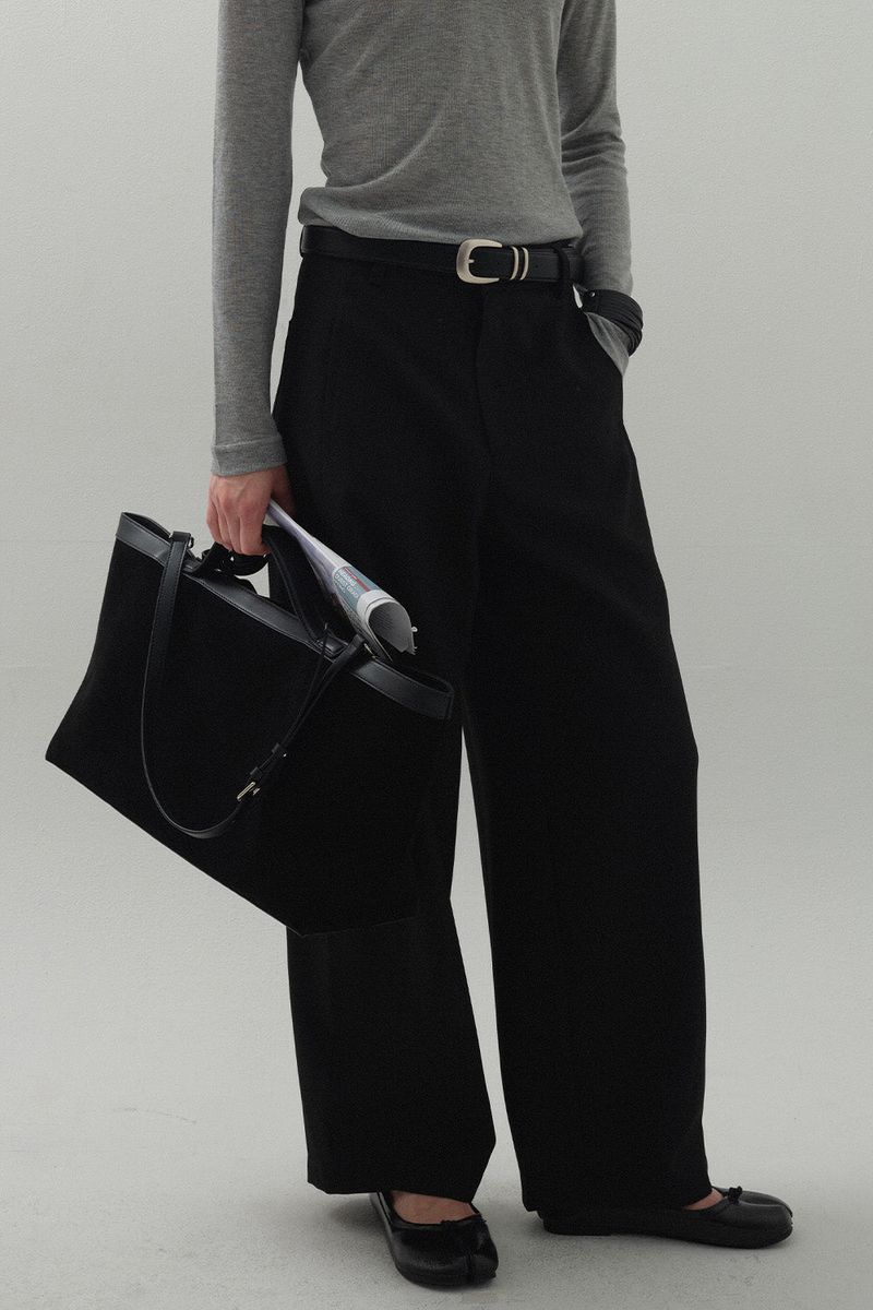 Barrel Line Pants_Black