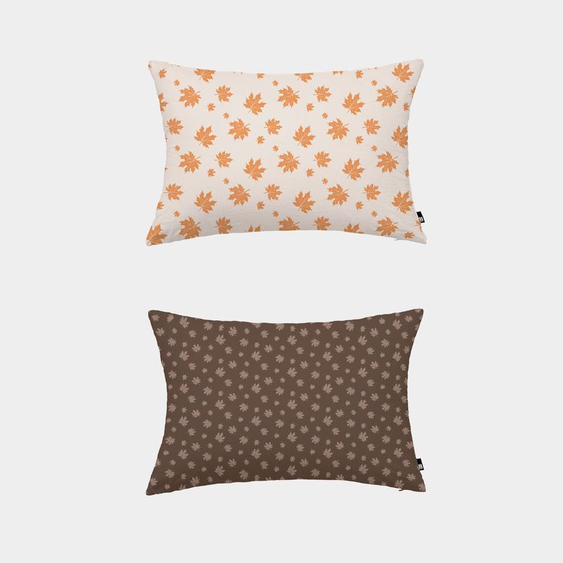 dormor(ドルモル)の「Dust-Free Maple Pattern Pillowcase(Interior)」