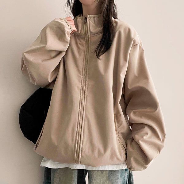 Fandu High-Neckline Wool Oversized Fit Jumper