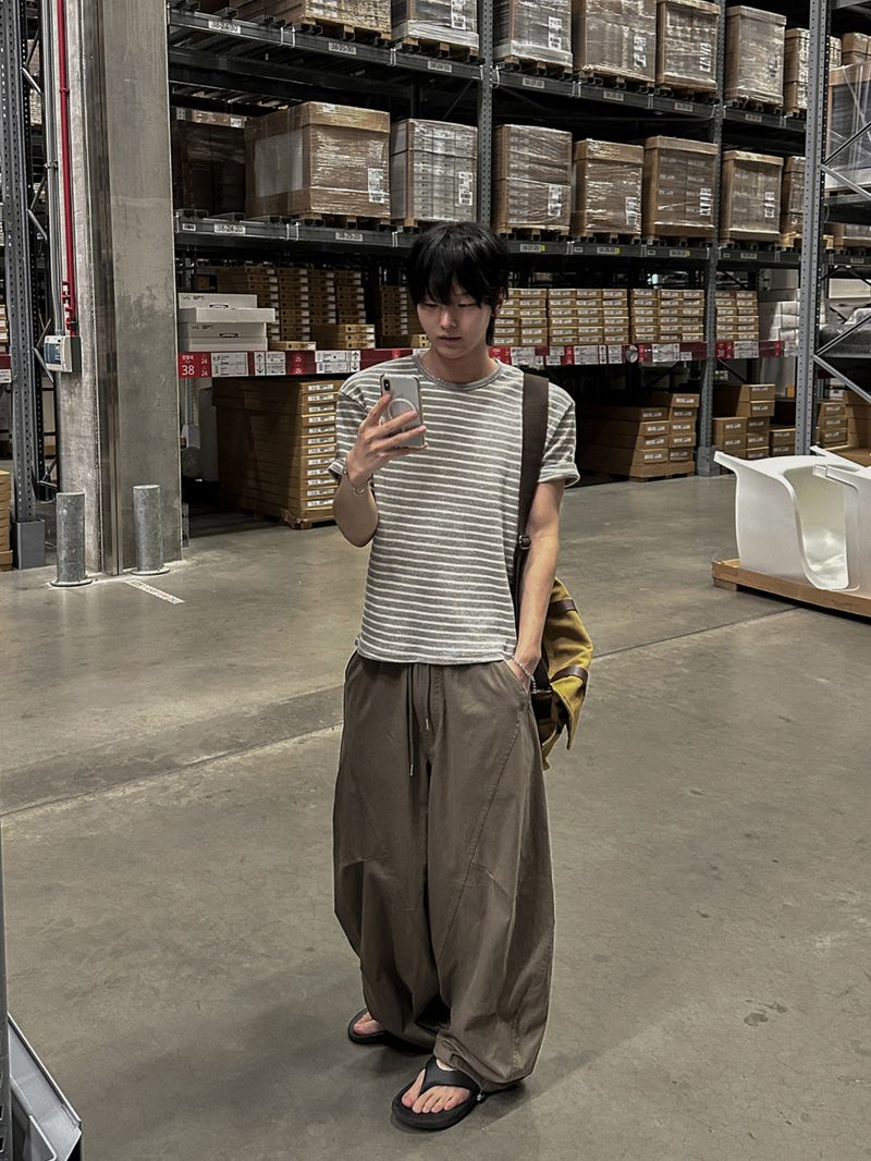 Neo Sand Dart Balloon Wide Pants