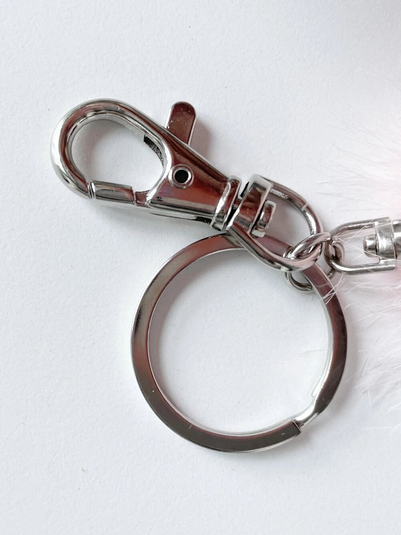 Cosymosy Mini Bird Keyring - Strawberry Sherbet