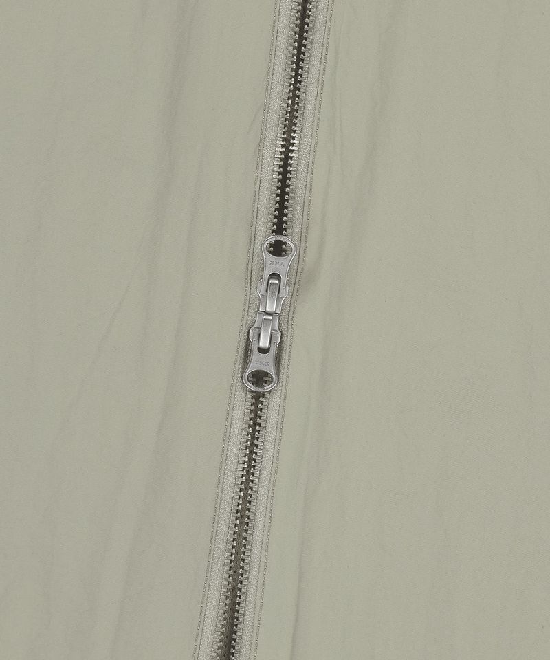 COVER STITCH NYLON TRACK JACKET