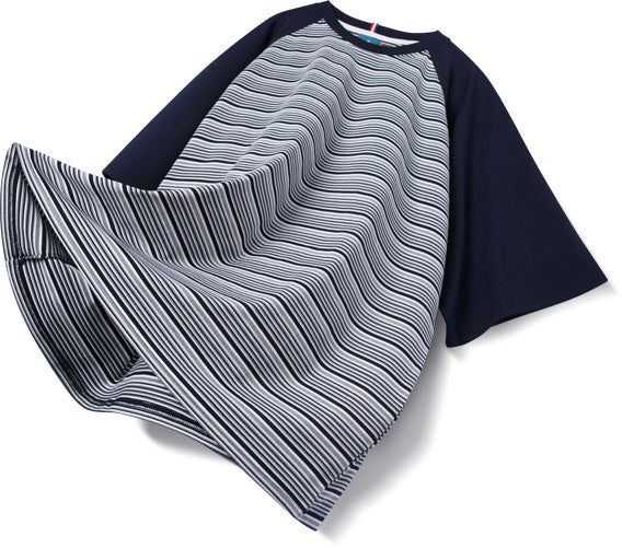 ソリッド＆ストライプエアコンフォートショートスリーブTシャツT67
