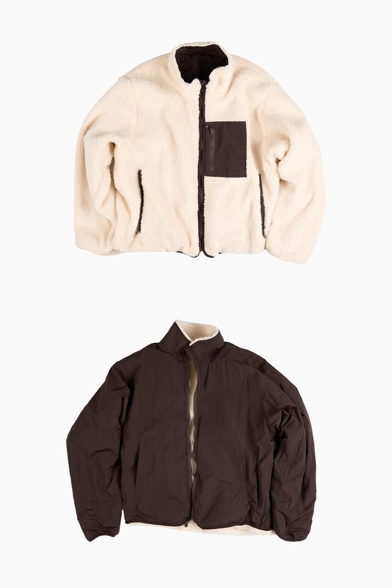 Dumble fleece reversible jumper
