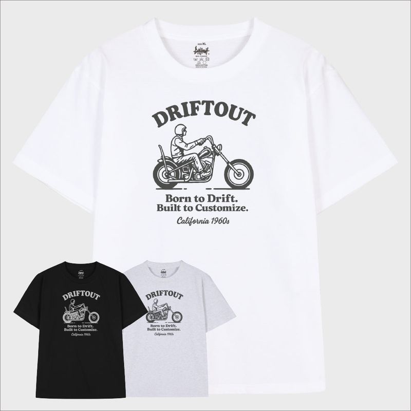 driftout（ドリフトアウト）の「クラシックライダードリフトエディションTシャツ (3color)（トップス）」