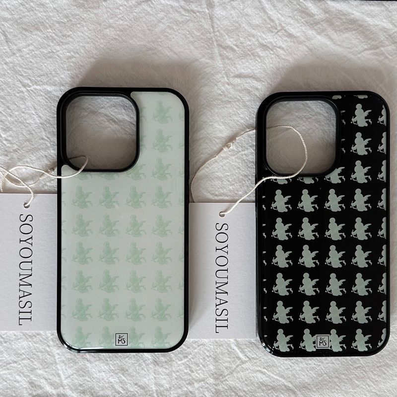Blissful soyoumasil Ivory epoxy bumper case