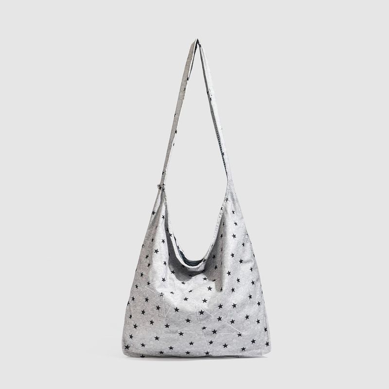 La mode MAQI（ラ モード マキ）の「リバーシブル スター キャンバス トートバッグ（バッグ）」