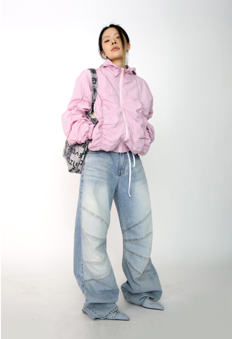 wing denim pants(2color)