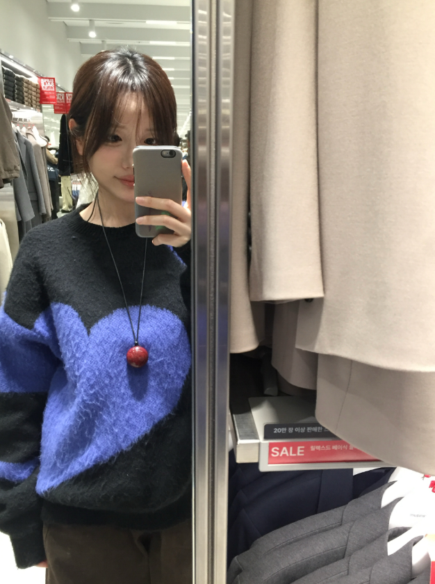 howu（ハウユ）の「ブバルーズフィットナヨムモヘアニット(2c)（Tops）」