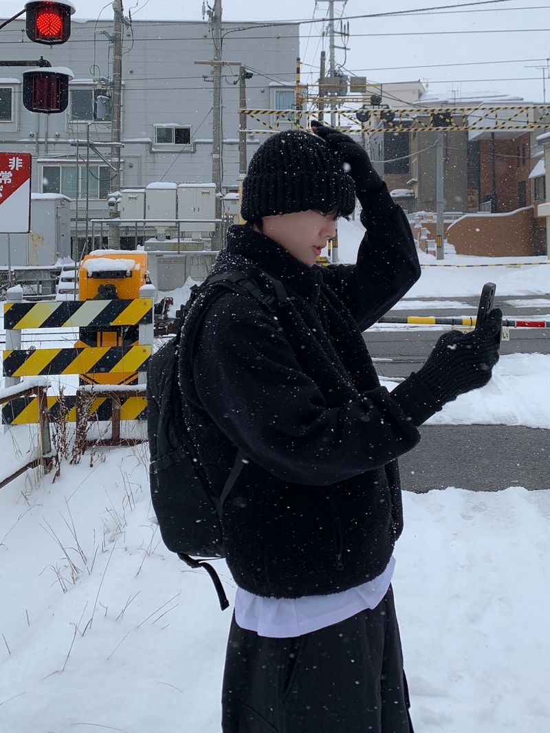 WHAT A LOOK（ワット ア ルック）の「ベーシックアンゴラビーニー（帽子）」