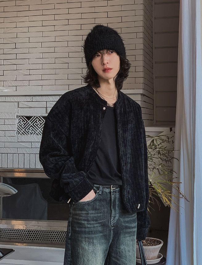 2PLAN（ツープラン）の「Lexi Velour Crop Cardigan（Tops）」