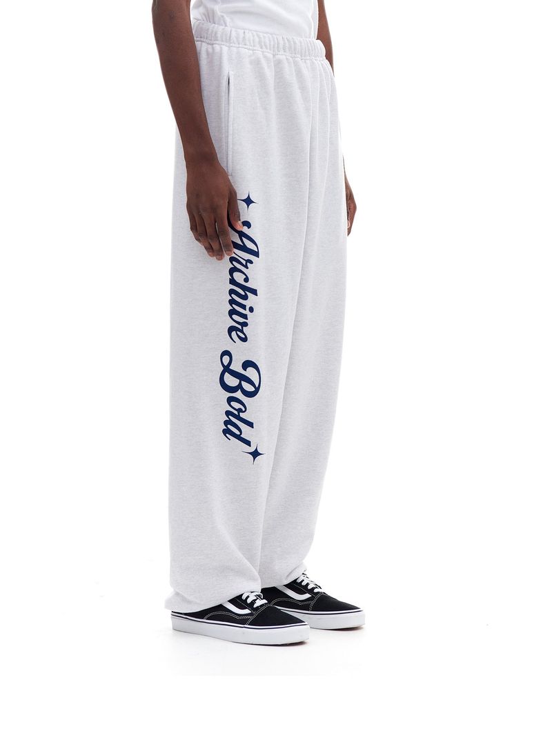 AB GLITCH SWEAT PANTS (LIGHT GRAY)