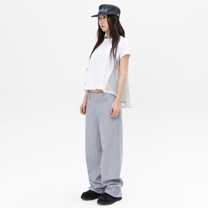 Heart Logo Mix Tee - White